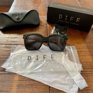 Diff Eyewear Bella Sunglasses - Polarized Black